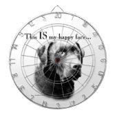 Lab Happy Face Dartbord (Voorkant)