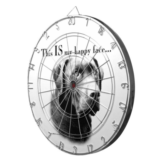 Lab Happy Face Dartbord (Voorkant Rechts)