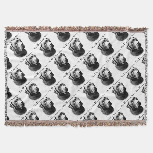 Lab Happy Face Deken (Voorkant)
