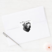 Lab Happy Face Hart Sticker (Envelop)