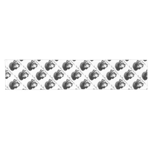 Lab Happy Face Korte Tafelloper (Horizontaal)