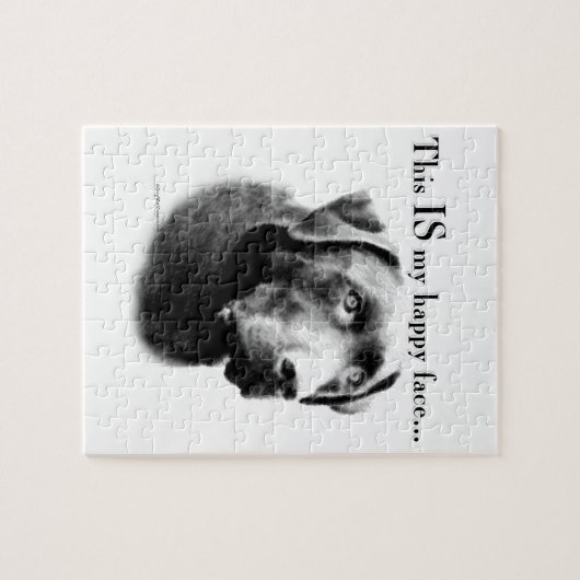 Lab Happy Face Legpuzzel (Horizontaal)