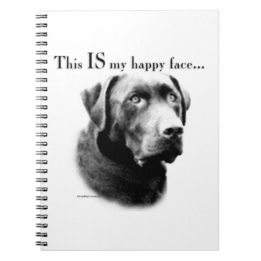 Lab Happy Face Notitieboek (Voorkant)