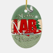 LAB HEMATOLOGY CHRISTMAS KERAMISCH ORNAMENT (Voorkant)