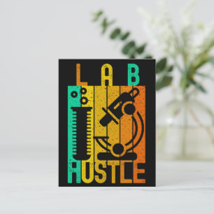 LAB HUSTLE - #LABLIFE BRIEFKAART