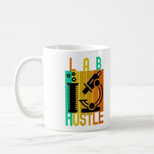 LAB HUSTLE - #LABLIFE COFFEE MOK (Links)