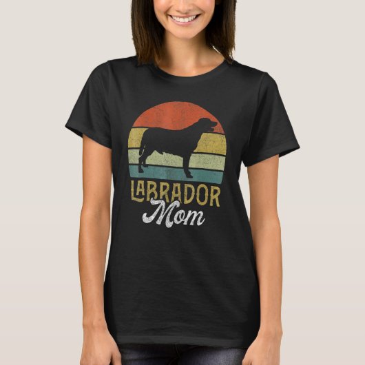 Lab Labrador Mama Best Lab Labrador Ma Ever Mothe T-shirt (Voorkant)