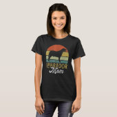 Lab Labrador Mama Best Lab Labrador Ma Ever Mothe T-shirt (Voorkant volledig)