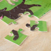 Lab Licent Ice Cream Labradors Legpuzzel (Zijkant)