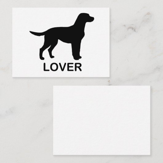 lab liefhebber notitiekaartje (Voorkant / Achterkant)