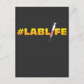 Lab Life Laboratory Research Chem Fun Briefkaart (Voorkant)