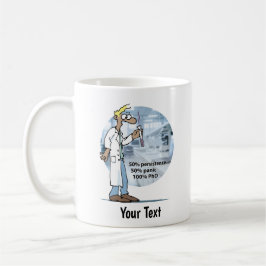 Lab Life PhD Paniek Koffiemok