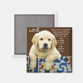 "LAB LOVE" MAGNEET (Voorkant / Achterkant)