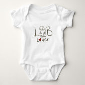 Lab Lover Baby Bodysuit (Voorkant)