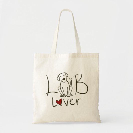 Lab Lover Canvas tas (Voorkant)