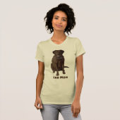 Lab Ma Chocolate Labrador Retriever T-shirt (Voorkant volledig)
