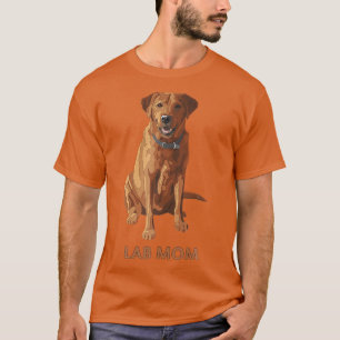 Lab Ma Fo Red Labrador Retriever Hondenliefhebber  T-shirt