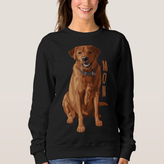 Lab Ma Fox Red Labrador Retriever Dog Trui (Voorkant)