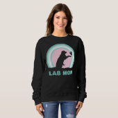 Lab Mam voor Labrador Trui (Voorkant volledig)