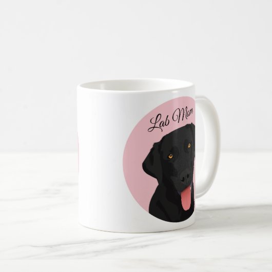 Lab mama koffiemok (Voorkant rechts)