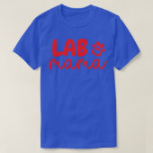 Lab Mama Paw 7 T-shirt (Design voorkant)