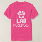 Lab Mama Paw T-shirt (Design voorkant)