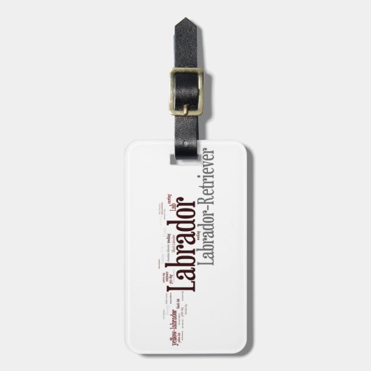 lab mashup bagagelabel (Voorkant verticaal)