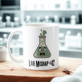 Lab Mishap #42 | Chemistry Chaos Design Koffiemok