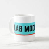 LAB MODE ON - LABLIFE COFFEE MOK (Voorkant links)