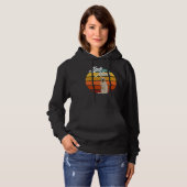 Lab Moeder Gele Labrador Retriever Trendy Cut Hoodie (Voorkant volledig)
