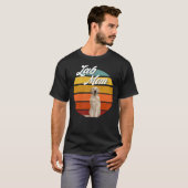 Lab Moeder Gele Labrador Retriever Trendy Cut T-shirt (Voorkant volledig)