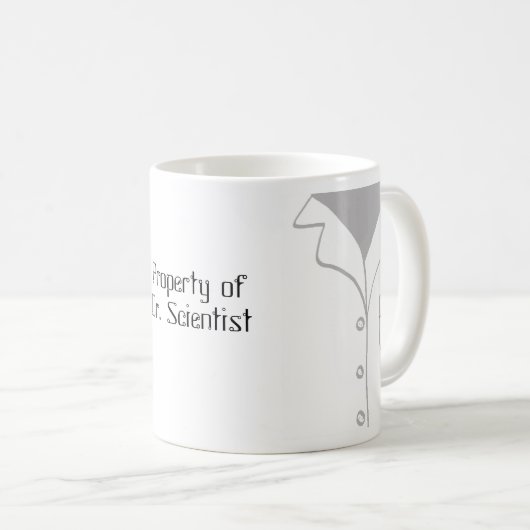 Lab-mok - volledig aanpasbaar! koffiemok (Voorkant rechts)