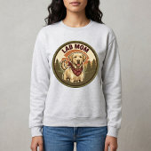 Lab Mom Crewneck Sweatshirt Hond Moeder Cadeau Voo