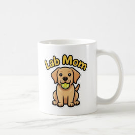 Lab Mom Labrador Retriever Cute Puppy Coffee Mug L Koffiemok