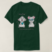 Lab-muizen T-shirt (Design voorkant)