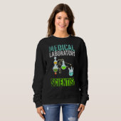 Lab Nerd Lab Rat Lab Technicien Medical Laboratory Trui (Voorkant volledig)