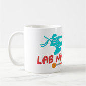 LAB NINJA - MEDISCHE LAB WETENSCHAPPELIJKE KOFFIE- KOFFIEMOK (Links)
