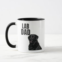 Lab Papa Zwarte Labrador Koffie