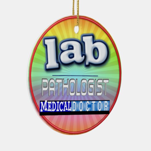 LAB PATHOLOGIST LOGO KERAMISCH ORNAMENT (Rechts)