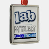 LAB PATHOLOGIST LOGO METALEN ORNAMENT (Rechts)