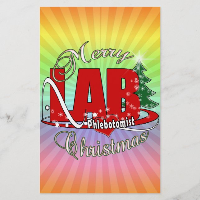 LAB PHLEBOTOMIST CHRISTMAS (Voorkant)