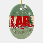 LAB PHLEBOTOMIST CHRISTMAS KERAMISCH ORNAMENT (Voorkant)