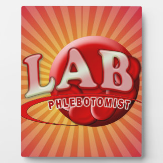 LAB PHLEBOTOMIST RBC LOGO FOTOPLAAT