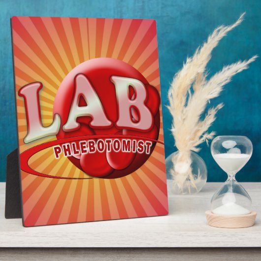 LAB PHLEBOTOMIST RBC LOGO FOTOPLAAT (Zijkant)