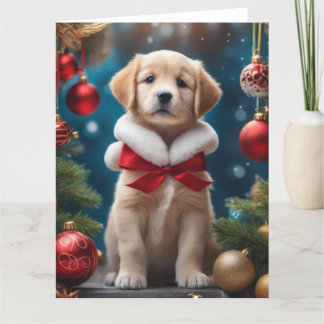 Lab Pup Vakantie Groet Kaart