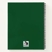 Lab Puppies gepersonaliseerd Notitieboek (Achterkant)