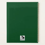 Lab Puppies Ongedateerd Maand Plannerboek Planner (Achterkant)