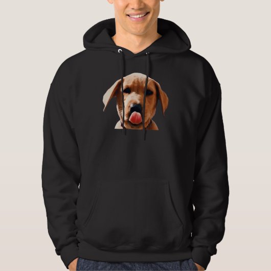 Lab Puppy Hoodie (Voorkant)