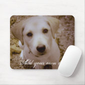 Lab Puppy Mousepad Muismat (Met muis)