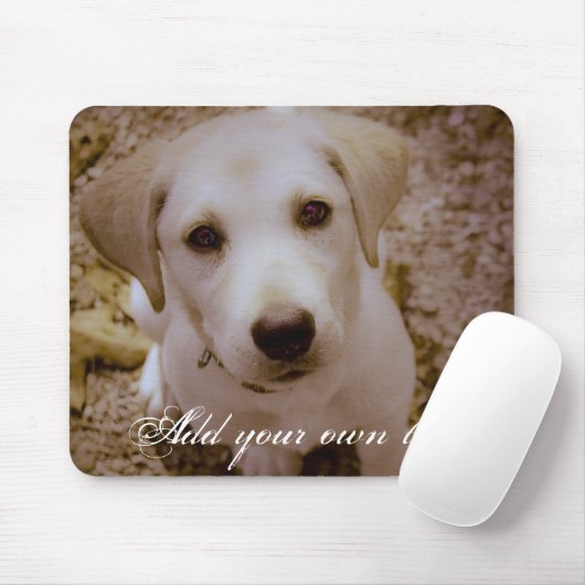 Lab Puppy Mousepad Muismat (Met muis)
